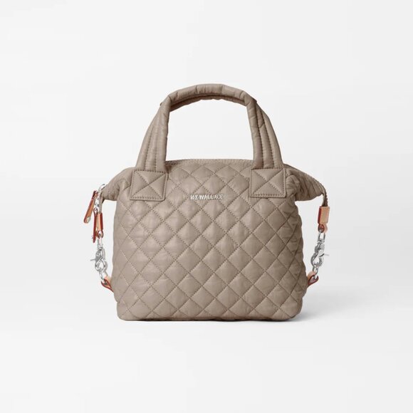 MZ Wallace Small Sutton Deluxe in the color Morning Dove - Picture 2 of 15